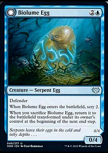 Biolume Egg // Biolume Serpent (Biolumes Ei)